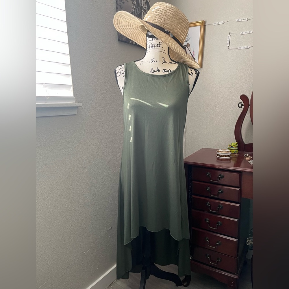 Neiman Marcus Tunic High Low Dress